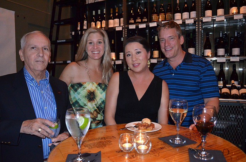 Alan Nelson, Thyra Schawb, Rev. Melanie Kim and Jeff Hamill