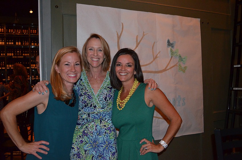 Samantha Callaway, Clare Carter and Tina Miller