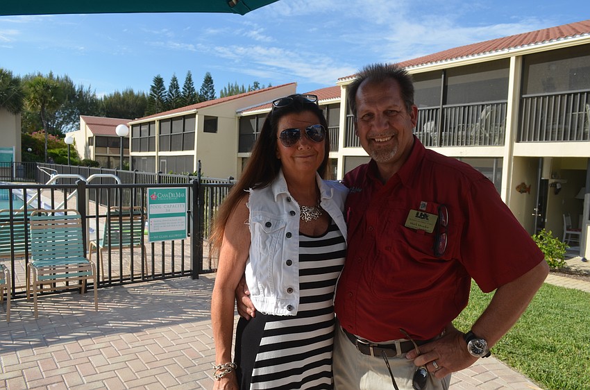 Donna and Mark Meador, of event host Casa Del Mar