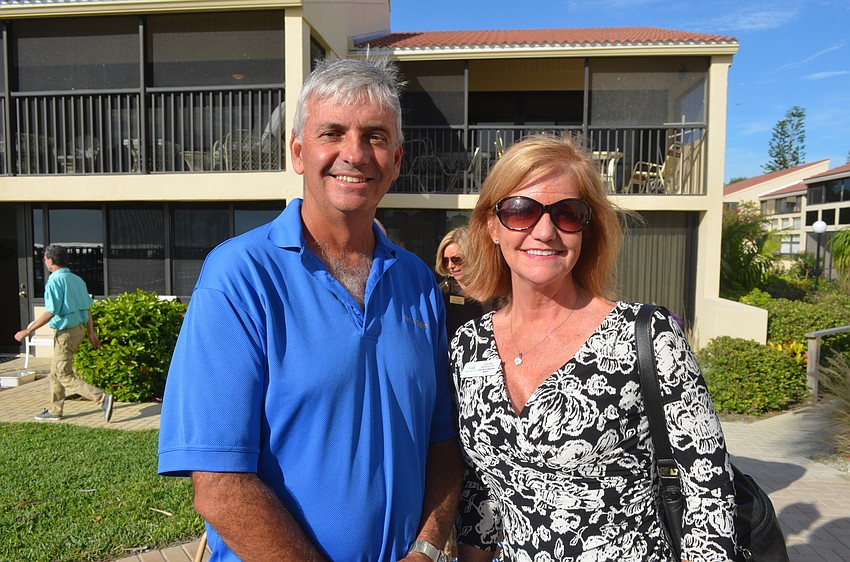 Attorney Ralf Brookes and Laurie Francey, of Jennette Properties