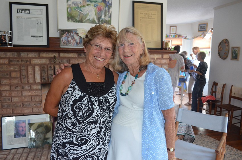 Chantal Diem and event host Kip O’Neil