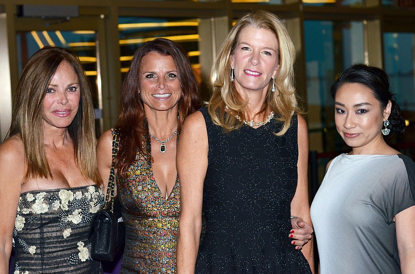 Debbie Gould, Lisa Brandy, Elizabeth Moore and Shoko Kubota