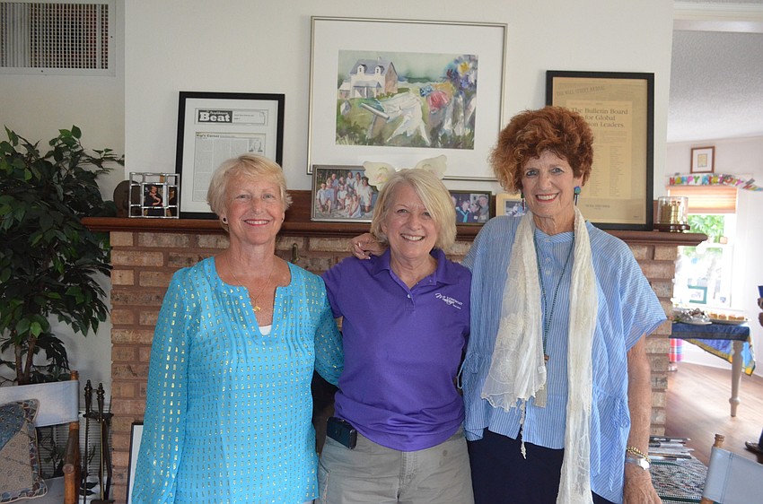 Ruth Maass, Liz Yerkes and Nancy Kane