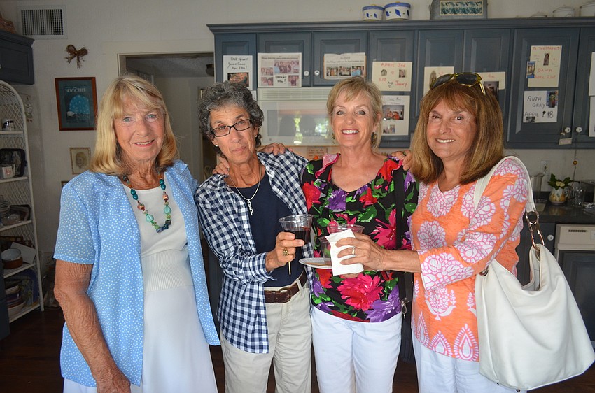 Event host Kip O’Neil, Maxine Spitzer, Judy Boice and Jayne Meth