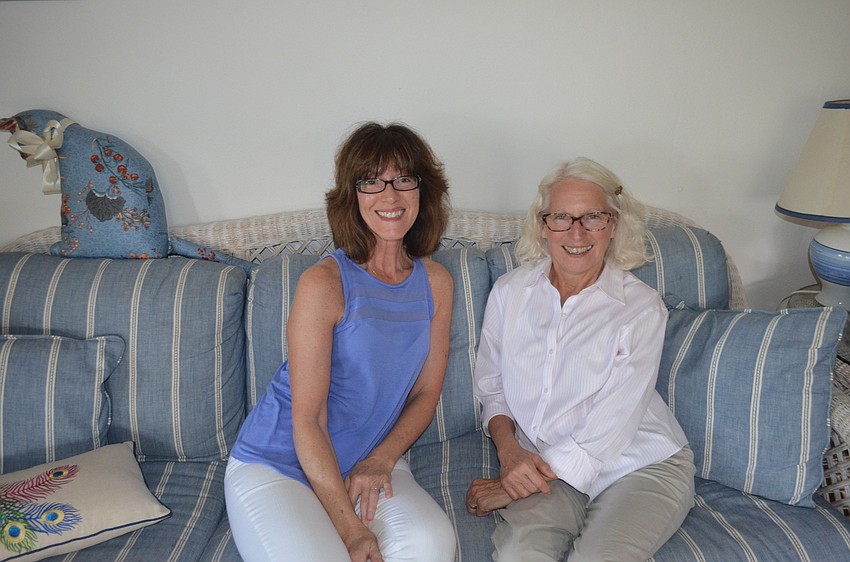 Birthday girls Donna Ball and Raylene Wilborn