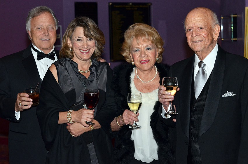 Bud and Shari Harris with Betty and Bud Shapiro