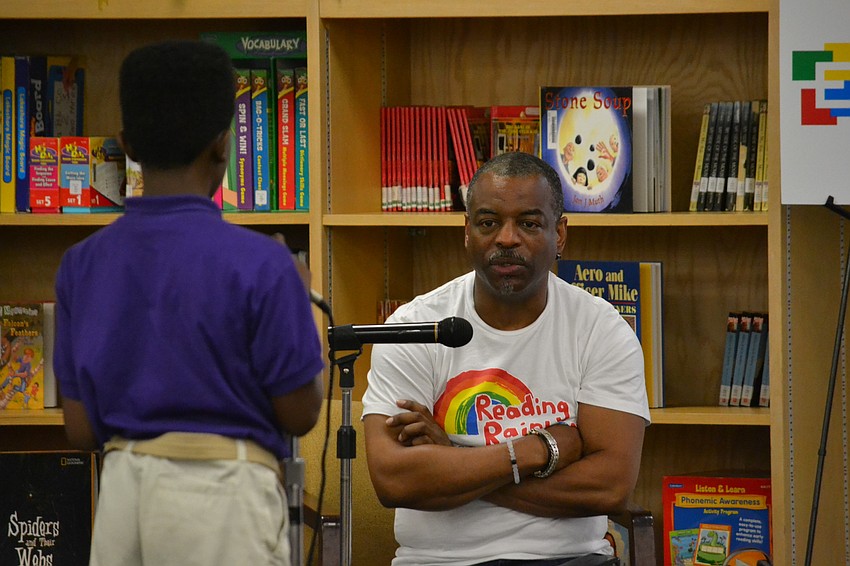 LeVar Burton responds to a question from a student about what he considers to be his greatest accomplishment.