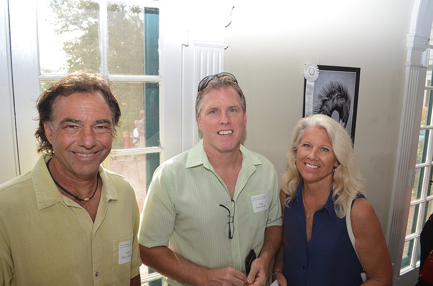 Perry Johnson, Steve Stenner and Nancy Knight