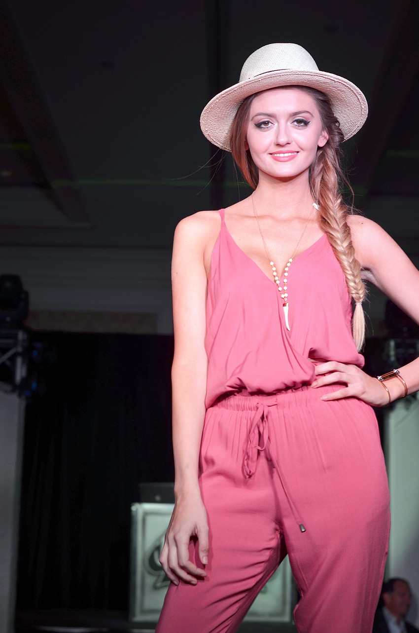 Guests enjoyed a fashion show produced by Influence Style at the 9th annual Paws on the Catwalk luncheon.