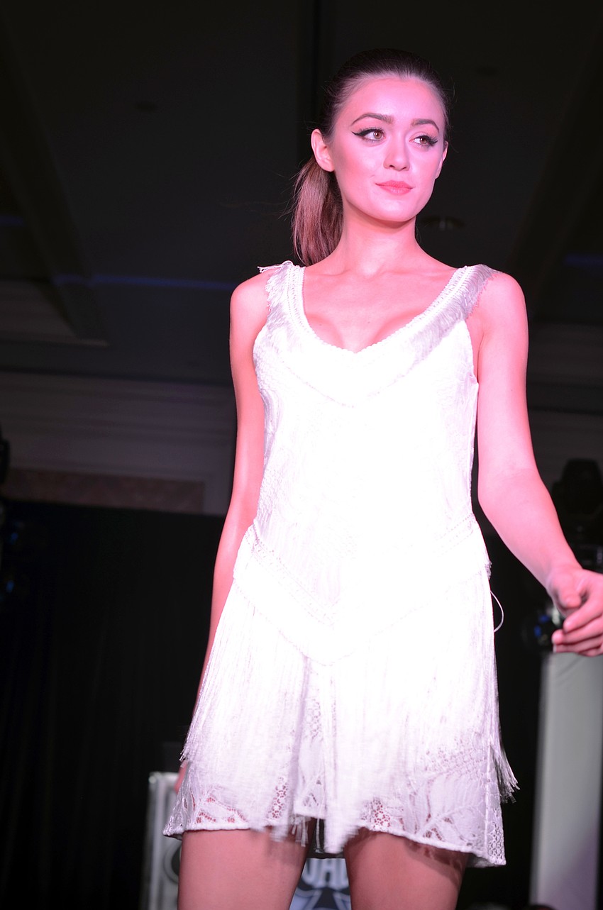 Guests enjoyed a fashion show produced by Influence Style at the 9th annual Paws on the Catwalk luncheon.