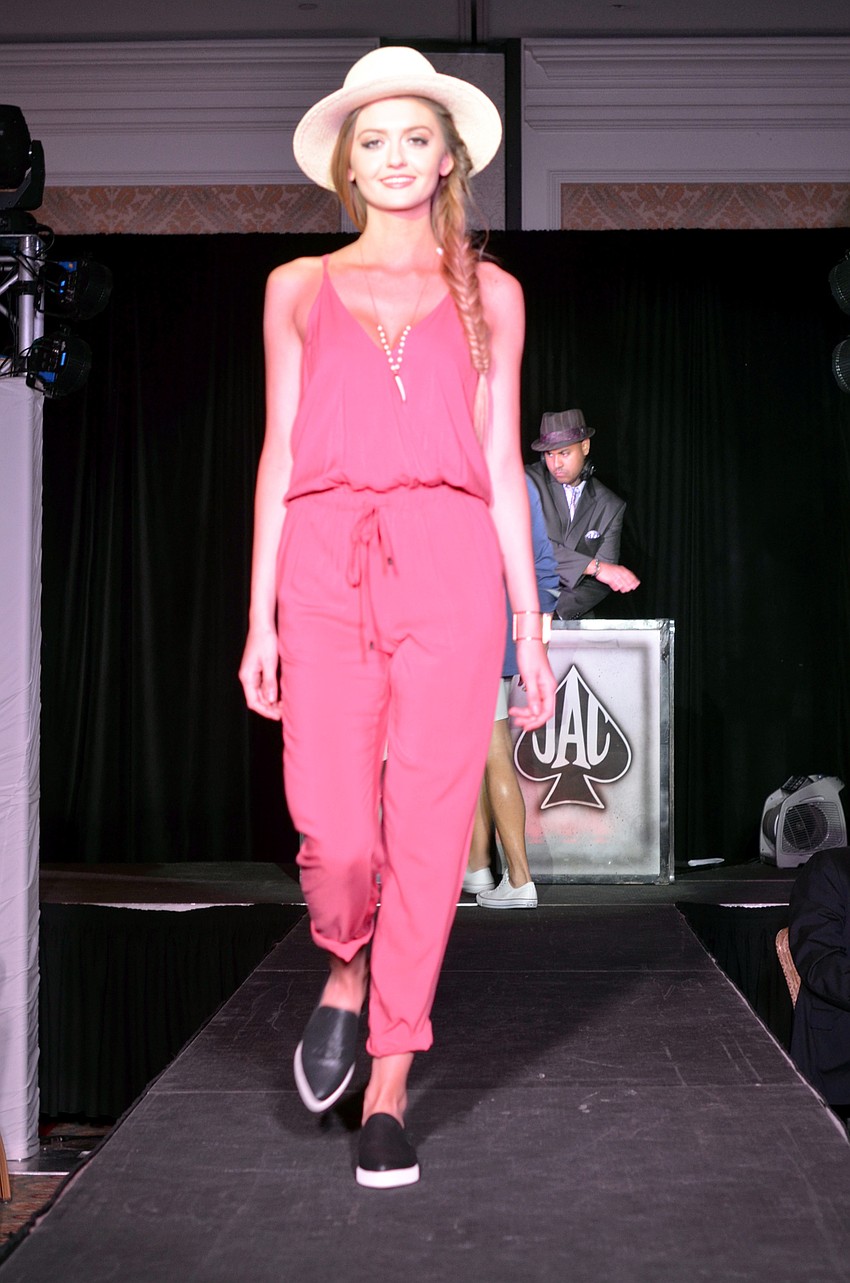 Guests enjoyed a fashion show produced by Influence Style at the 9th annual Paws on the Catwalk luncheon.
