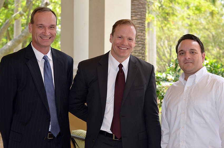 Brent Myers, John Compton and Erik Hanson