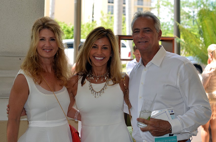 Susan Rakay with Michelle and Ricahrd Perrone