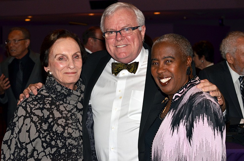Sally Yanowitz, Dennis Stover and Carolyn Mason