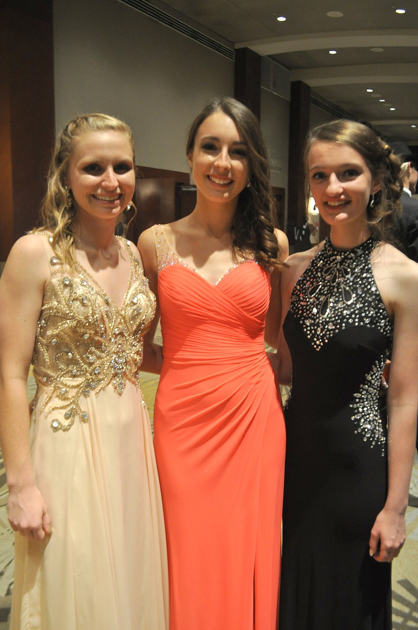 Danielle Wilson, Anna McDaniel and Melissa Ackaway