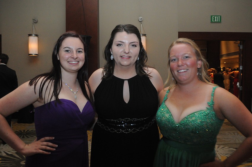 Kelsea Shade, Payton Douthett and Courtney Lancaster