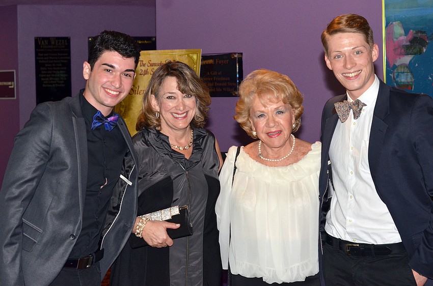 Calvin Farias, Shari Harris, Betty Shapiro and Daniel Pratt