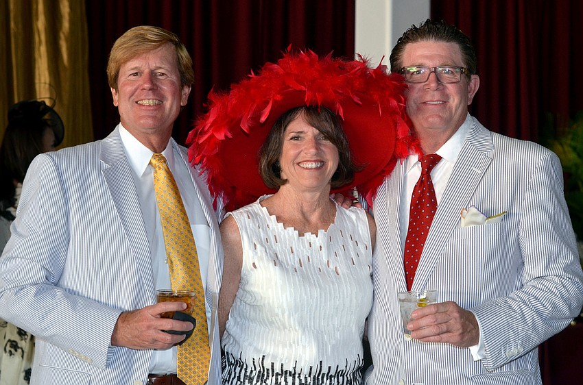 Vance Dickinson, Michele Grimes and Richard Smalley