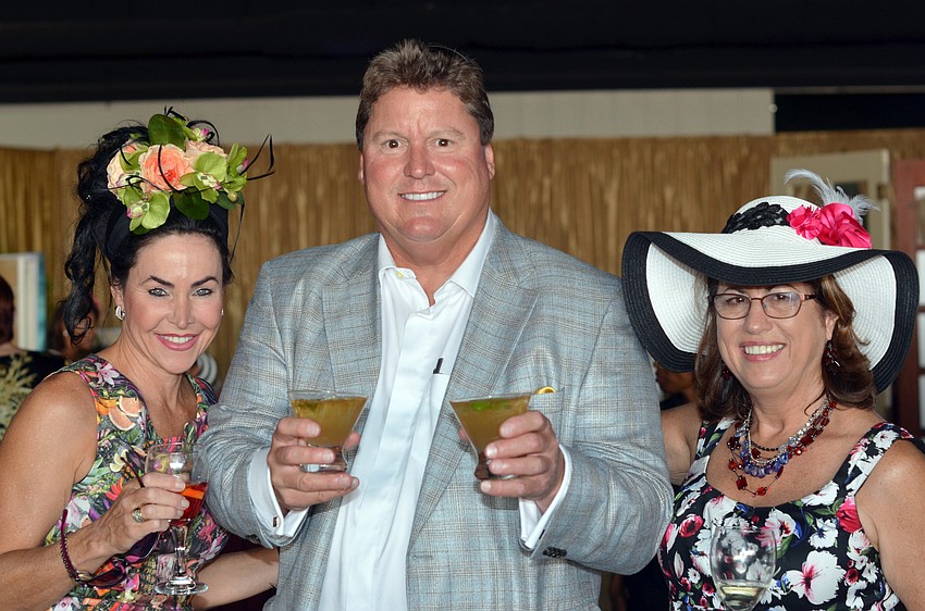 Patty and Ernie Garcia with Janet Hagan