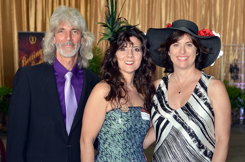 George and Cheryl Gabriel with Ellen McLaughlin