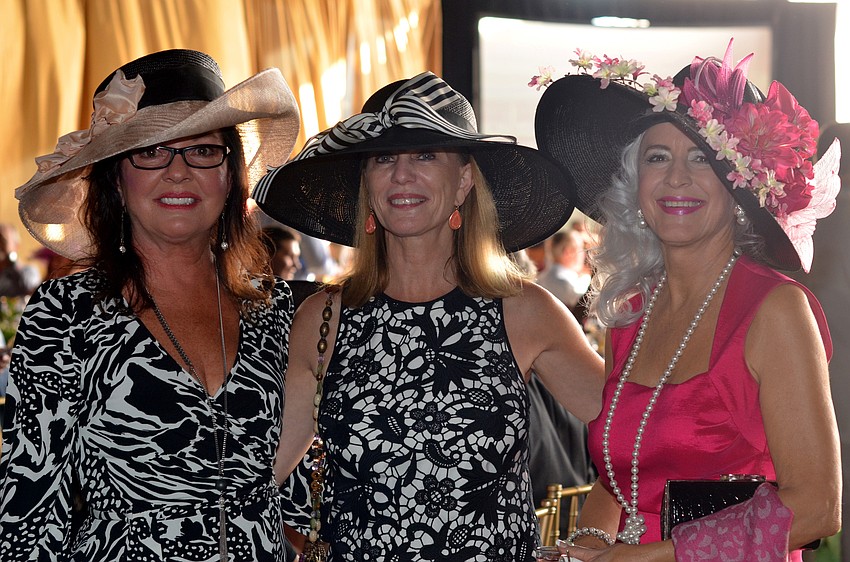 Janet Smalley, Jackie Dickinson and Terry Chandler