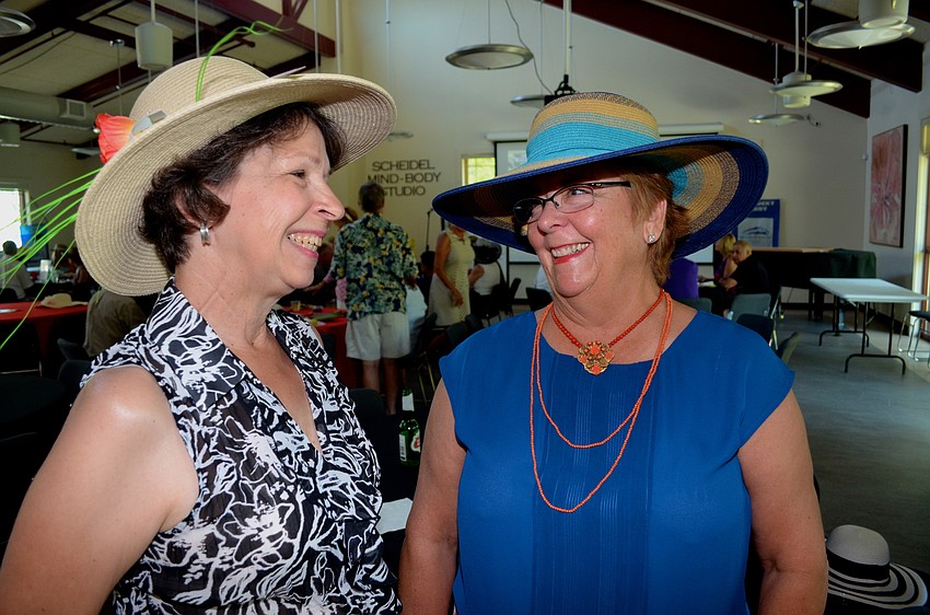 Lynn Bradley and Lydia Black dress for the occasion.