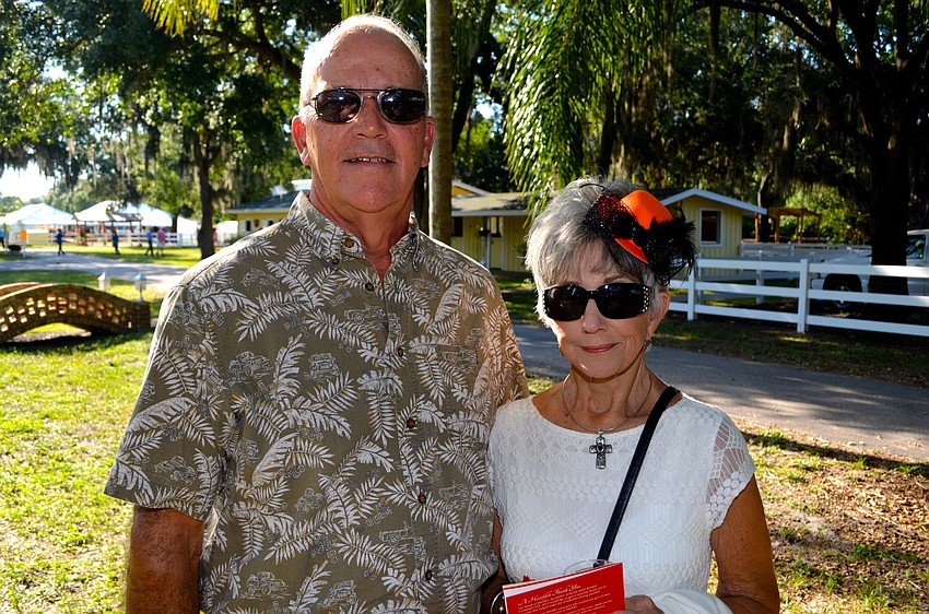 Ken and Carol Pulver are two of more than 100 event attendees.