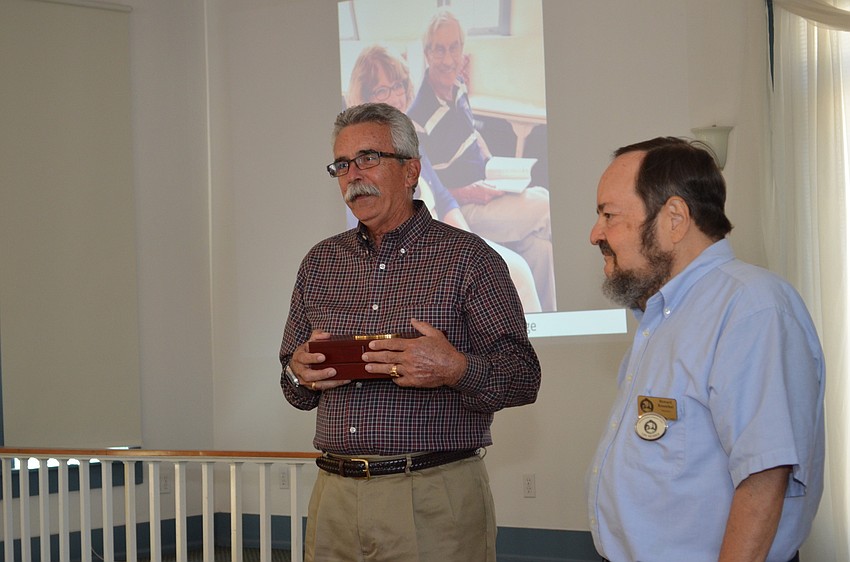 Jeff LaHurd is the recipient of the inaugural Hero of History Award from the Historical Society of Sarasota.