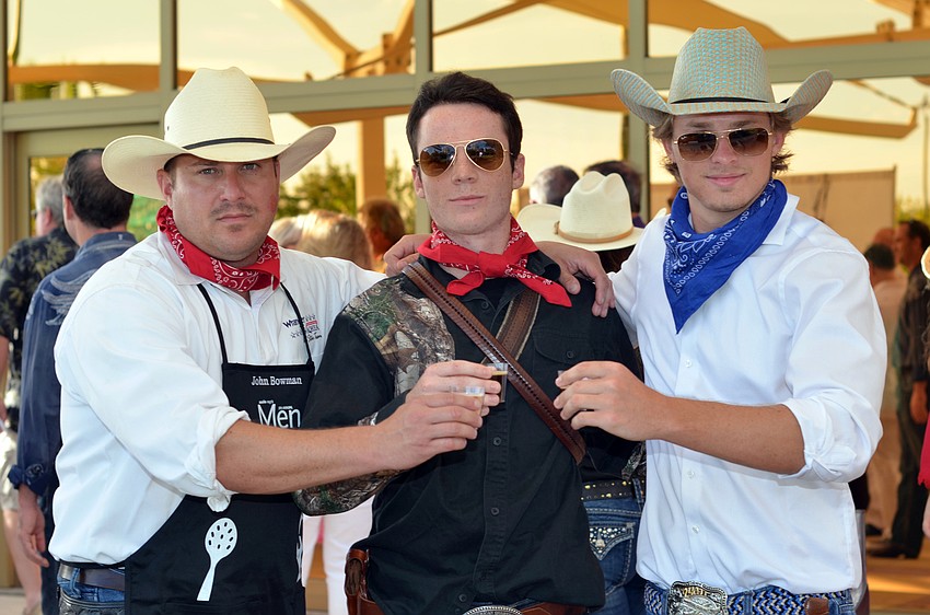 John Bowman, Tal Speir and Brady Starch