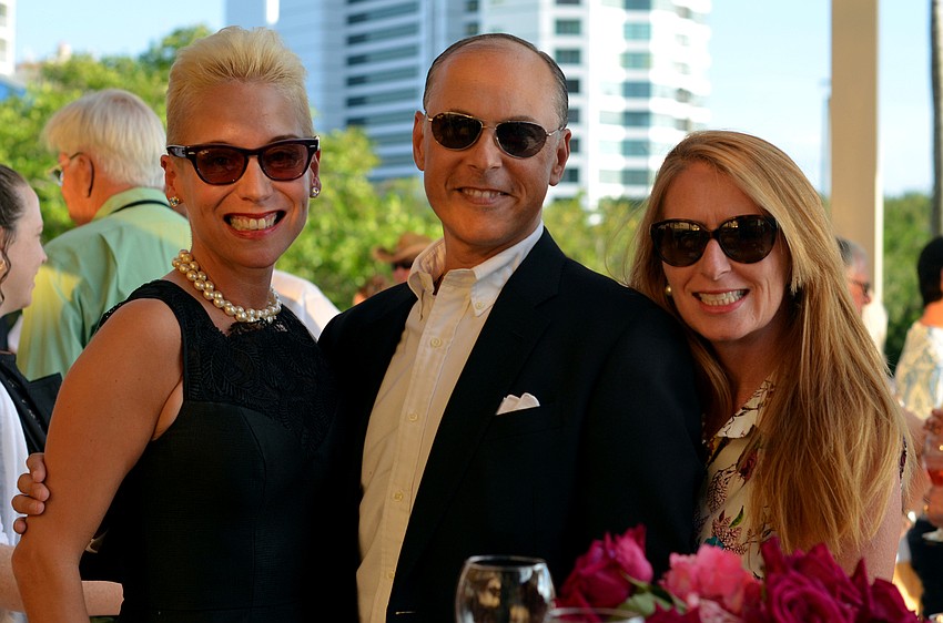 Julie Pepi with Barry and Kate Grayson