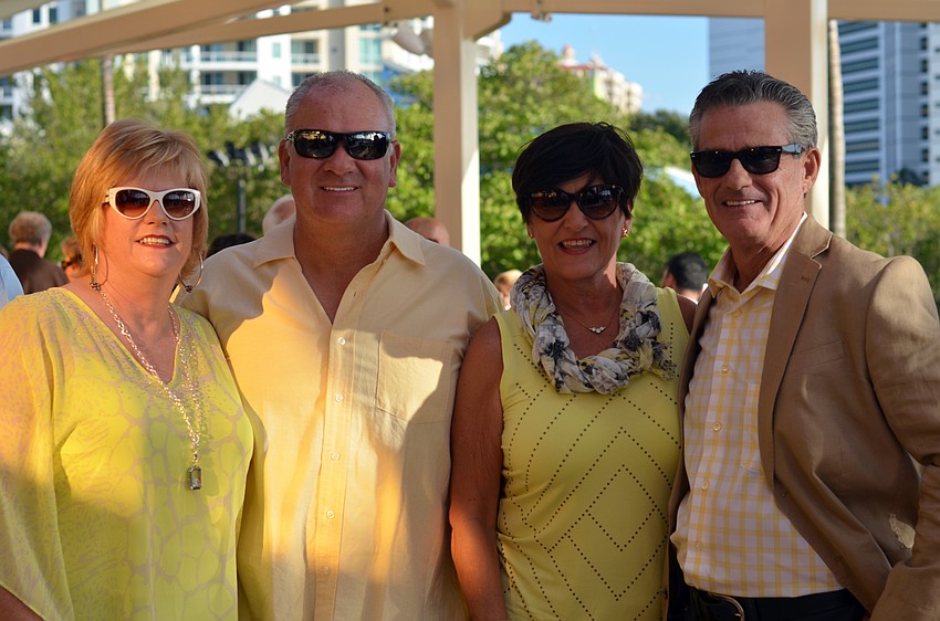 Yvonne and Andy Armstrong with Karen and Keith Groesbeck