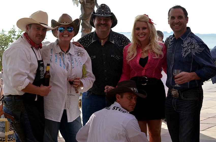 John Brown, Addie and Tim Ford, Larry Bowman, Kendall Bowman and Eddie Speir