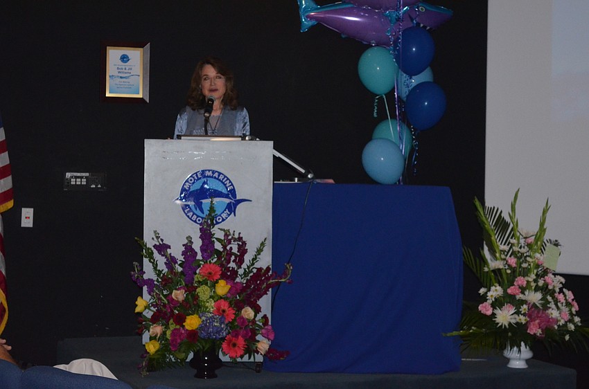 University of Maryland Provost Mary Ann Rankin speaks.