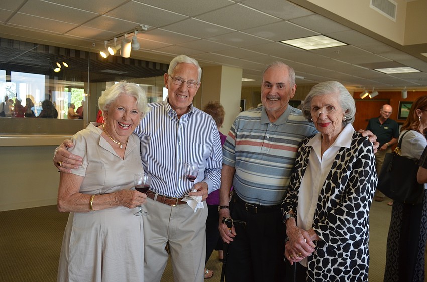 Alida and John Dejongh with John Markham and Pauline Nichols
