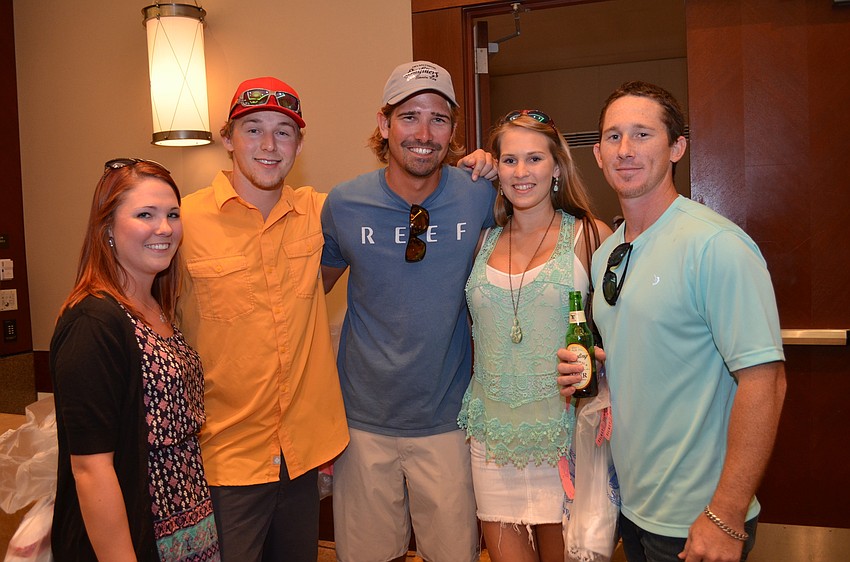 Amber Schlage, Dakota Goldberg, Kevin Wessel, Noelle Leverentz and James Smith