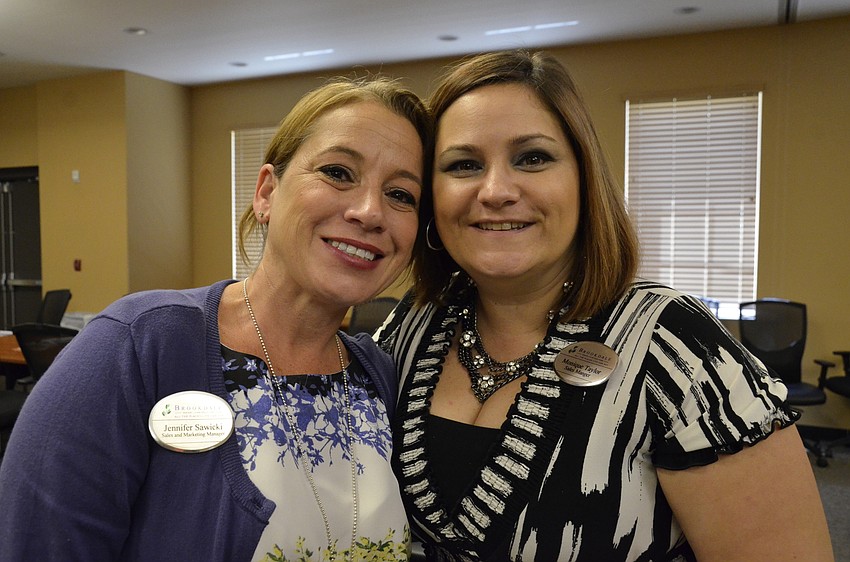 Jennifer Sawicki and Monique Taylor