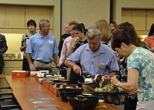 The Chamber's luncheon was catered by Panera Bread.