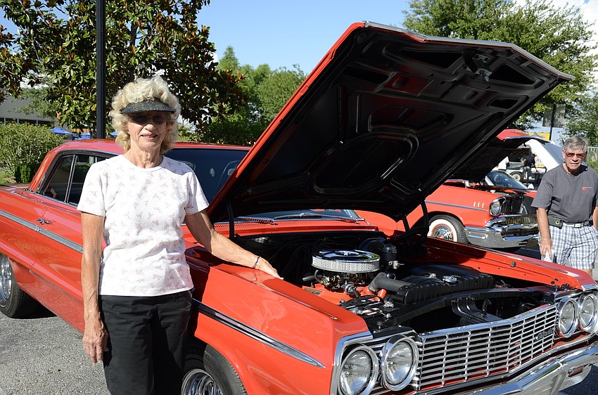 Sylvia Winpigler said this 1964 Chevy Impala SS was a wintertime project she and her husband, Terry, worked on together.