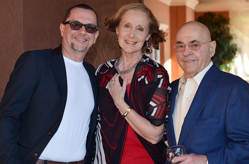 Iain Webb, Margaret Barbieri and Ted Weiller