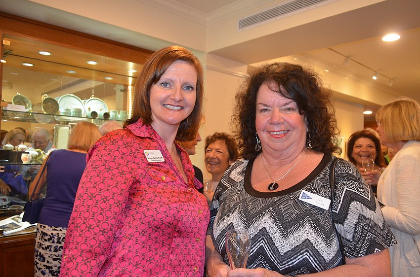 Robyn Faudy and Pat Cusick