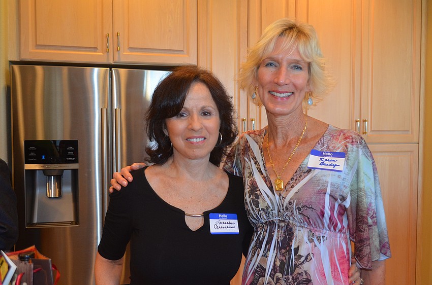 Lorraine Cersosimo and Karen Brady