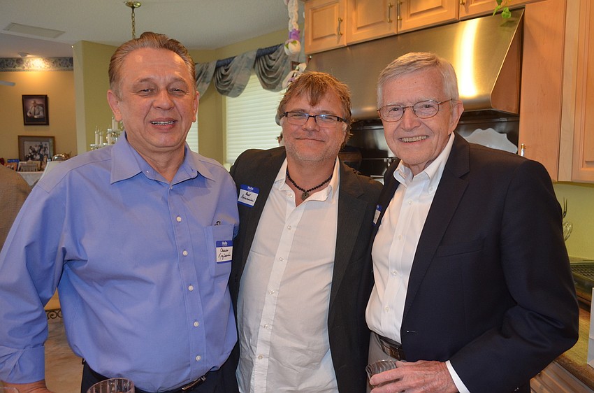 Charles Kozlowski, Bart Rademaker and Peter Fanning