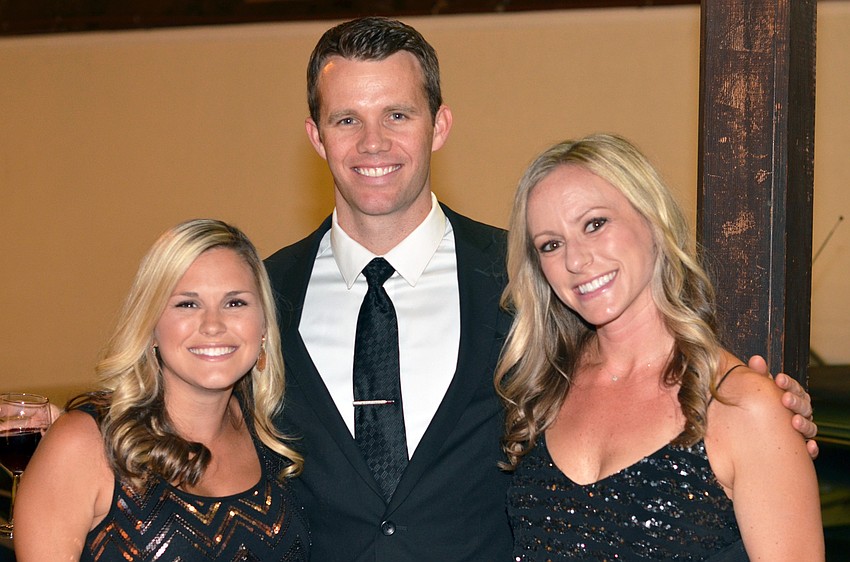 Lauren Bloomster with Michael and Ellen Johnson