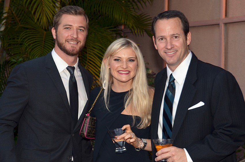 Patrick Causey with Rachel and Kurt Didier