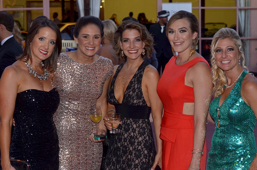 Jennifer Rust, Chairwoman Kelly Baldwin, Lauren Thomas, Ashley Guttridge and Sarah Murphy