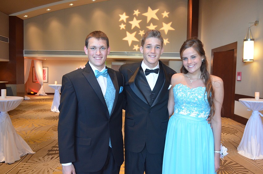 Anthony Penxa, Carson Wall and Lily Capierseho