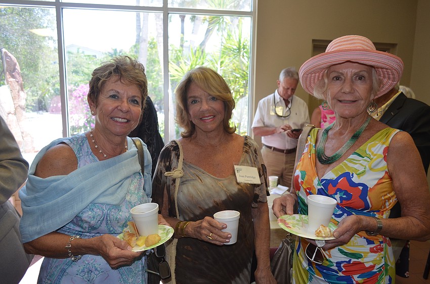 Carol Peschel, Joan Partridge and Eva Saunders