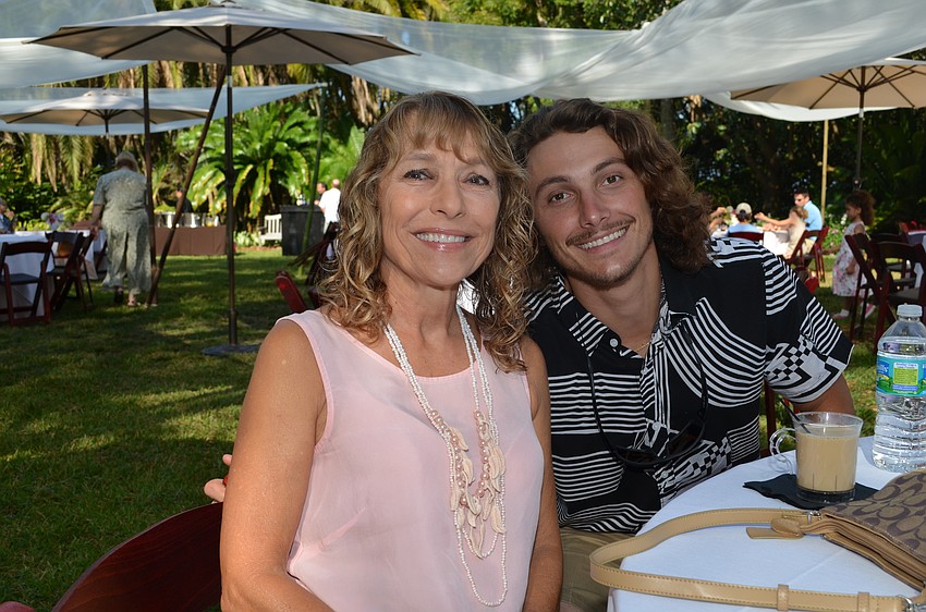 Janie Barnes and her son Raleigh.