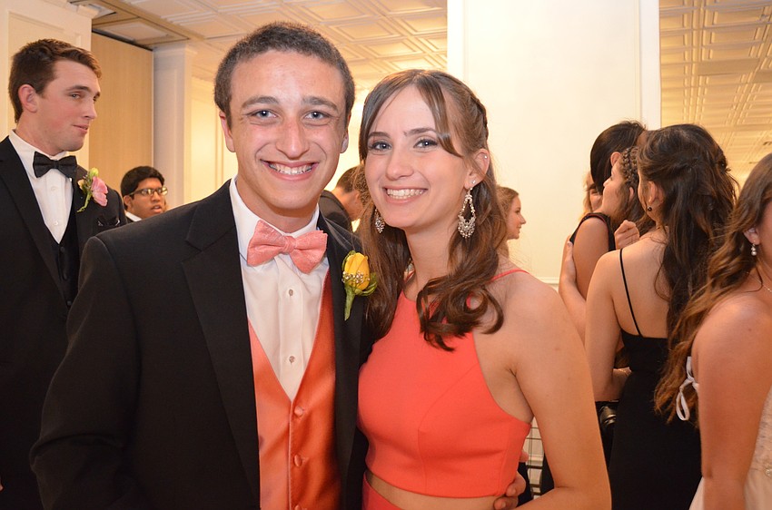 Jonathan Samuels and Sydney Hanan