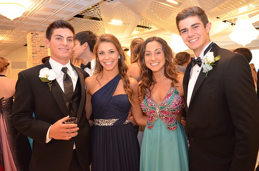 Nick Salerno, Delaney Chambers, Gabrielle Devita and Sergio Selva